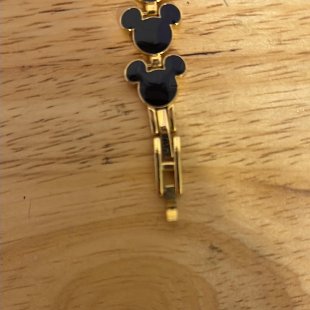 Disney Black and Gold Watch with Sleek Modern Design - Picture 3 of 5